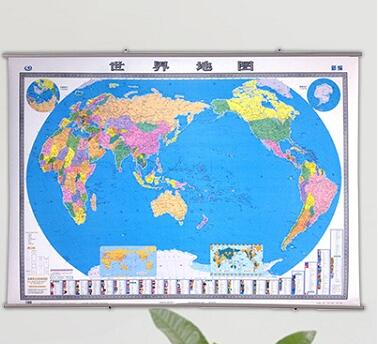 世界地图（挂图1.5*1.1米）_http://www.jrxzj.com/img/images/C201911/1574734723924.jpg