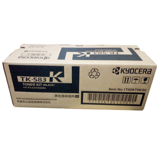 京瓷（KYOCERA）TK-583K 黑色墨粉  适用于京瓷FS-5150DN_http://www.jrxzj.com/img/images/C202010/1603698285912.png