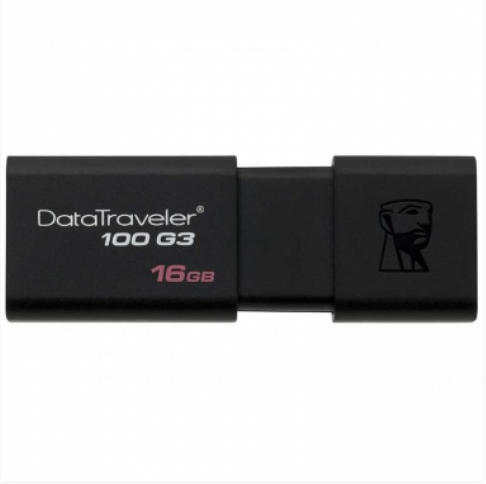 金士顿（Kingston）DT 100G3 16GB USB3.0 U盘/优盘  黑色