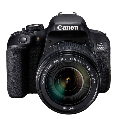 佳能EOS 800D/800d  相机 单反相机 数码照相机 套机 搭配18-135镜头256G套装