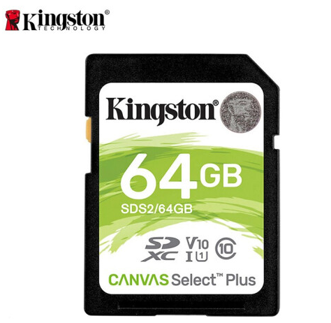 金士顿（Kingston）64GB 高速 SD 存储卡 内存卡 读速100MB/s U1 V10 支持4K 高品质拍摄_http://www.jrxzj.com/img/images/C202012/1607052872752.png