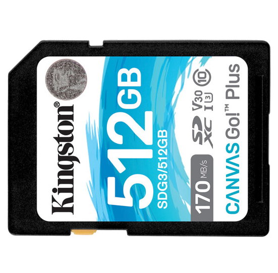 金士顿（Kingston）高速 SDG3/512GB U3 V30 内存卡 SD 存储卡 读速170MB/s 写速90MB/s 4K超高清视频_http://www.jrxzj.com/img/images/C202012/1607067806325.png
