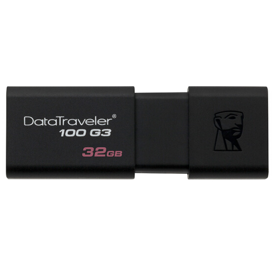 金士顿（Kingston）DT 100G3 32GB USB3.0 U盘/优盘 黑色