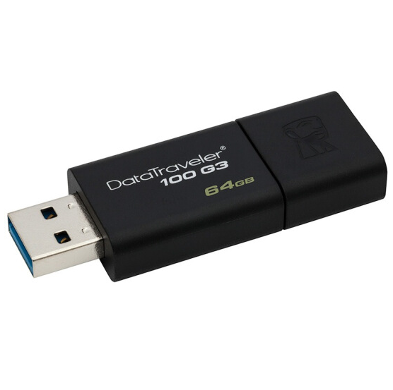 金士顿（Kingston）DT 100G3 64GB USB3.0 U盘/优盘 黑色_http://www.jrxzj.com/img/images/C202012/1607667384472.png