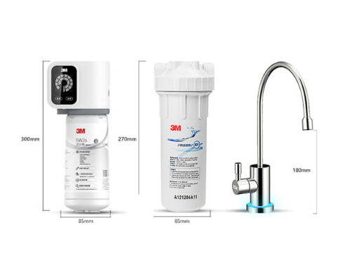 3M 净水器 家用厨房厨下式直饮机净水机 直饮过滤器滤水器 净水设备 SW26智能净水 SW26_http://www.jrxzj.com/img/sp/images/201805131428204730004.png