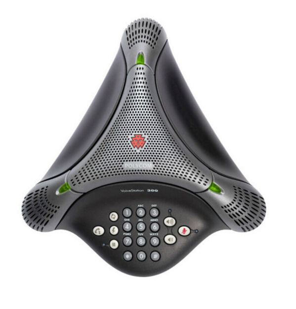 宝利通(POLYCOM) 会议电话机座机 VoiceStation VS300 音视频会议系统终端全向麦克风