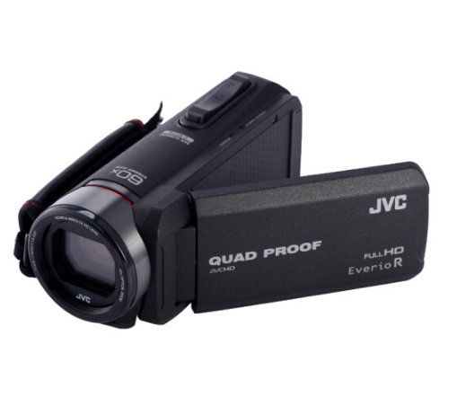 杰伟世（JVC）GZ-R420BAC 四防高清摄像机DV 家用户外运动 黑色