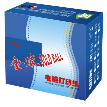 APP金球（Gold Ball） 241-4-1/2 彩色电脑打印纸 四联两等份80列（撕边 色序：白红蓝黄）_http://www.jrxzj.com/img/sp/images/201805231444032855001.png