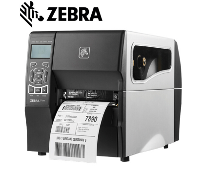 斑马（ZEBRA） ZT230工业型条码打印机 不干胶标签打印机 二维码打印机 斑马ZT230带显示屏 203dpi