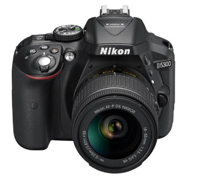尼康（Nikon） D5300 单反套机（AF-P DX 尼克尔 18-55mm f/3.5-5.6G VR）黑色_http://www.jrxzj.com/img/sp/images/201805291338424261252.png