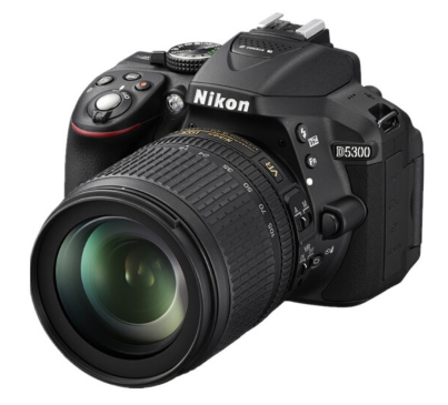 尼康（Nikon）D5300单反套机（AF-S 18-140mmf/3.5-5.6G ED VR 镜头）黑色