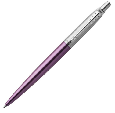 派克（PARKER）Jotter乔特系列维多利亚紫白夹凝胶水笔