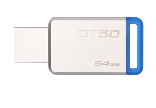 金士顿（Kingston）USB3.1 64GB 金属U盘/优盘DT50 _http://www.jrxzj.com/img/sp/images/201806240949518987121.png