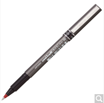 三菱（Uni）0.5mm直液式走珠笔/签字笔UB-155（红色）