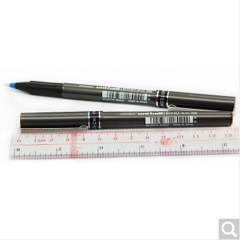 三菱（Uni）0.5mm直液式走珠笔/签字笔UB-155（蓝色）_http://www.jrxzj.com/img/sp/images/C201810/1539929017204.png