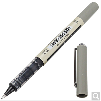 三菱（Uni）0.7mm直液式走珠笔/签字笔UB-157（黑色）